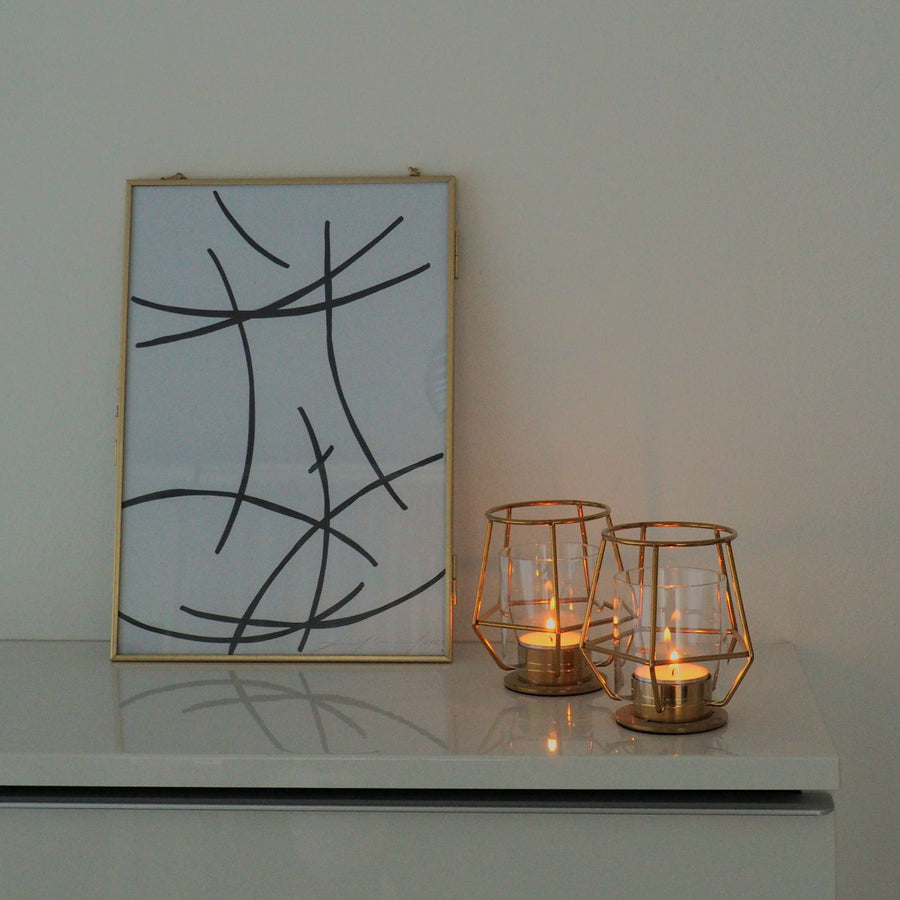 Taper Candle Holder Chalk