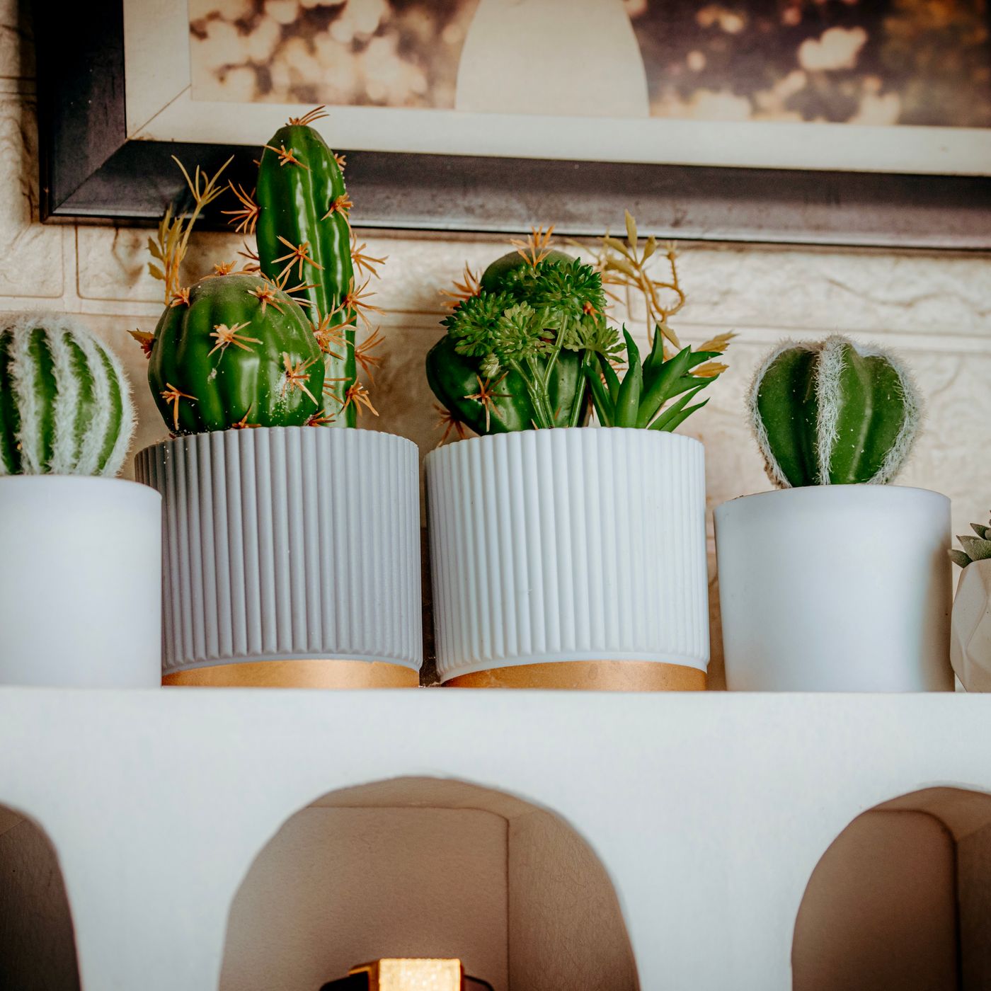 Wide Mouth Branch Vase